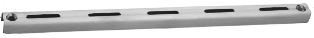 SS SINGLE SLOTTED CHANNEL